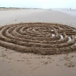 beach labyrinth by Glen Robinson and friends 