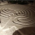 garden labyrinth by Glen Robinson and friends 